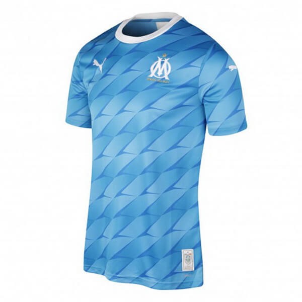 Camiseta Marsella 2ª Kit 2019 2020 Azul Claro